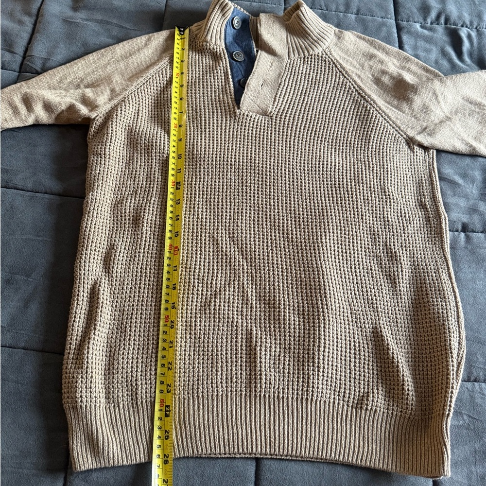 Weatherproof Men's Beige Sweater size medium - Picture 7 of 7